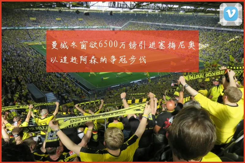 曼城冬窗欲6500万镑引进塞梅尼奥以追赶阿森纳争冠步伐